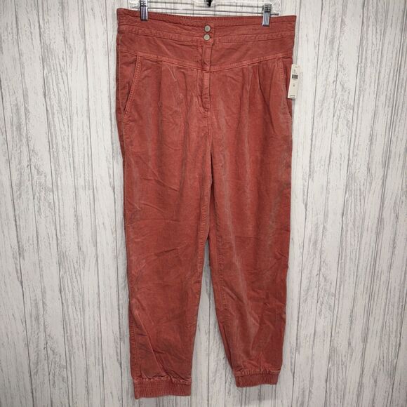Womens Size M Anthropologie Kalea Rose Velvet Pants NWT - Picture 2 of 6